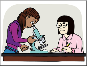 microscope clipart for kids