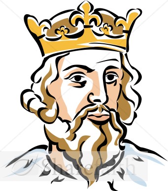 Illustration of Indian King, Clip art image. Design King Character 
