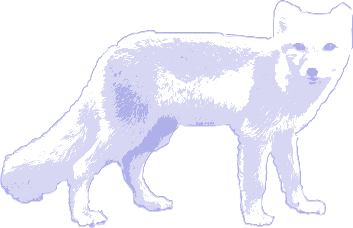 Arctic fox svg, winter fox clipart, fox digital art - Clip Art Library