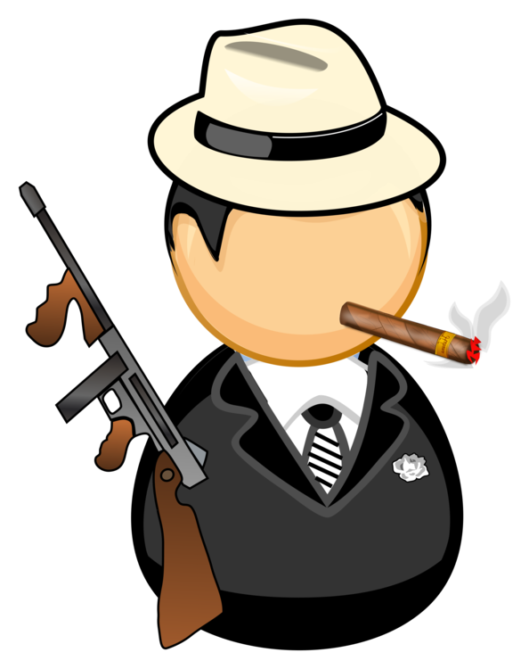 gangster clipart
