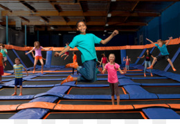 trampoline park clipart