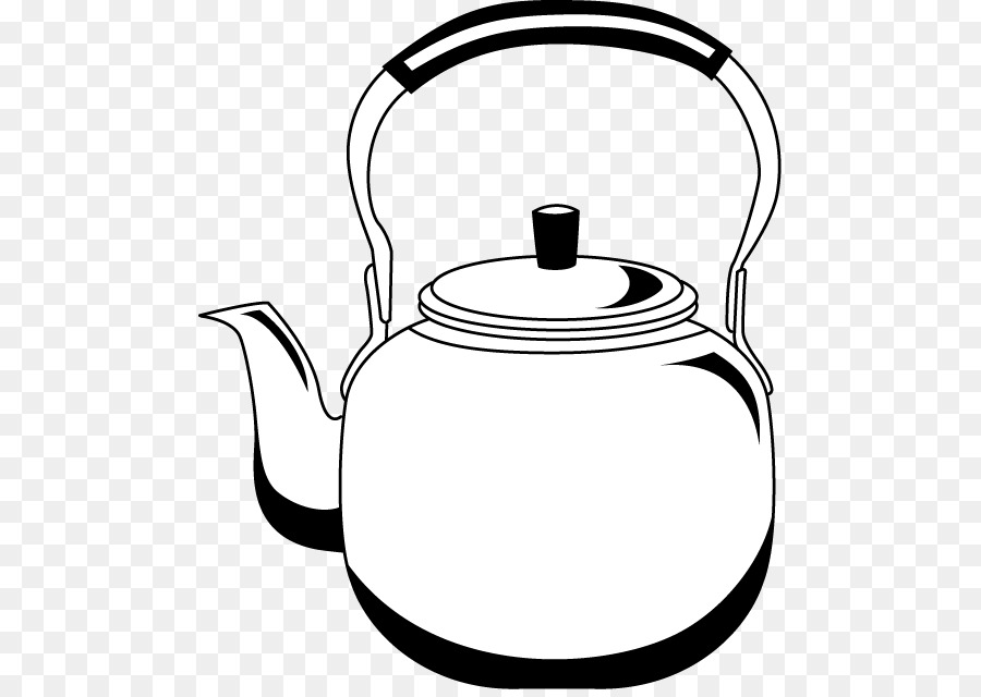 Kettle Outline With Clipart PNG JPG EPS SVG DXF