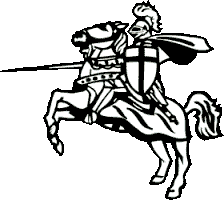 knight on horse clipart