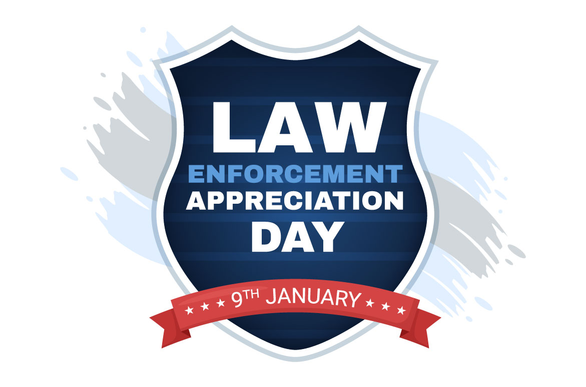 Law Enforcement Appreciation Day | Law enforcement appreciation - Clip ...