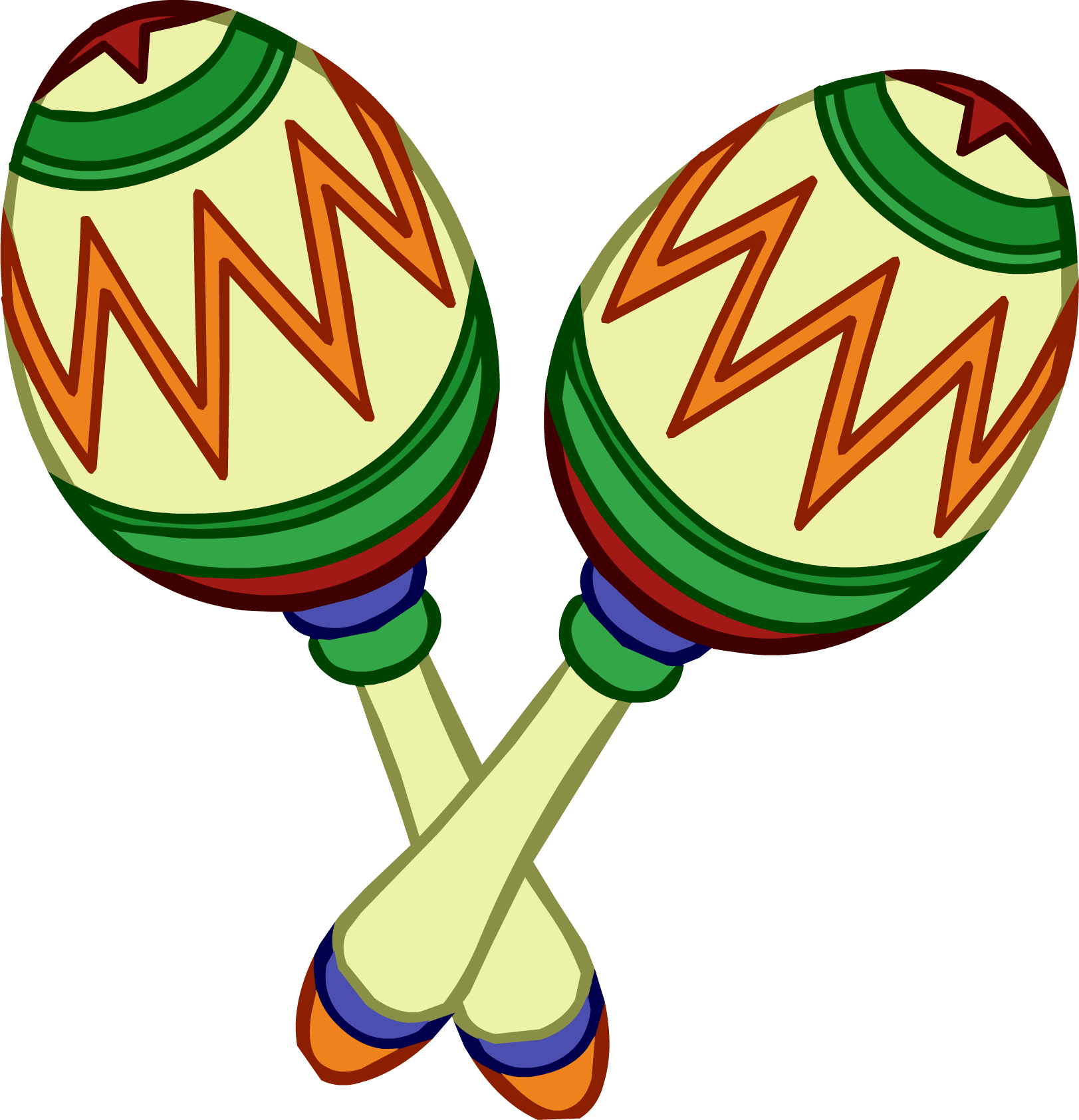 maracas clipart