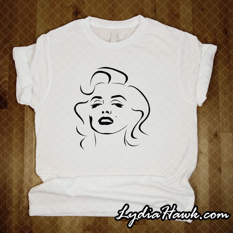 marilyn monroe clipart