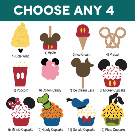mickey pretzel clipart