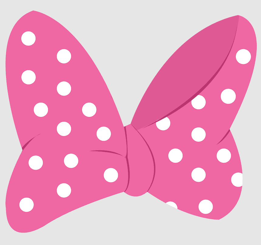 minnie mouse bow clipart