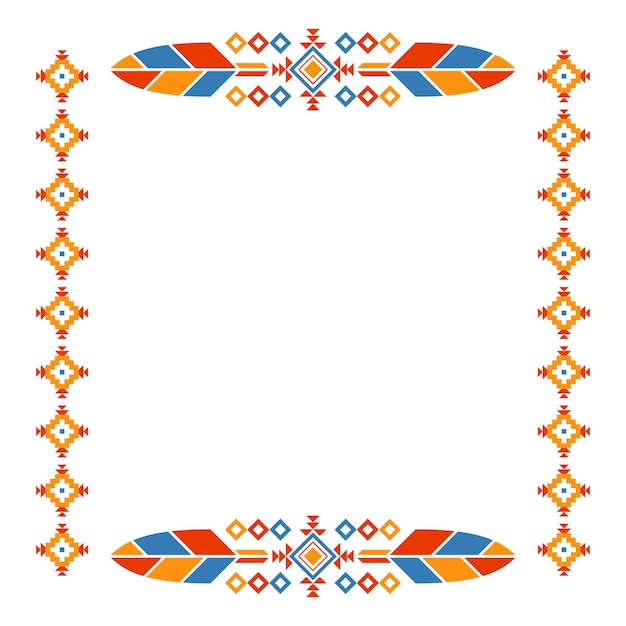 BOHO Borders Clipart * Native American - Clip Art Library