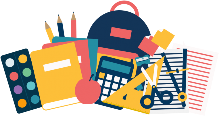 School Supplies Clip Art by Digital Classroom Clipart