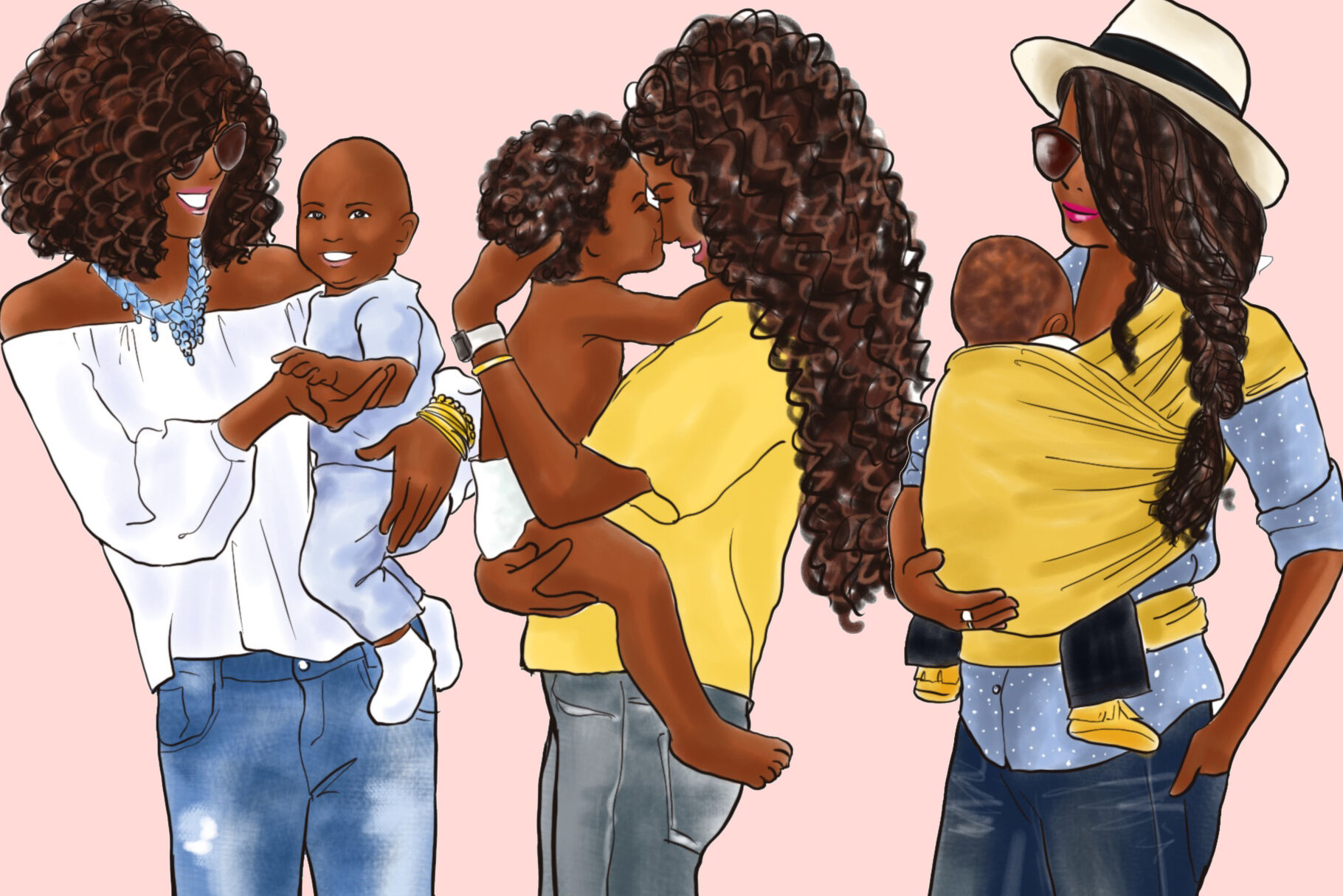 mommy and me clipart