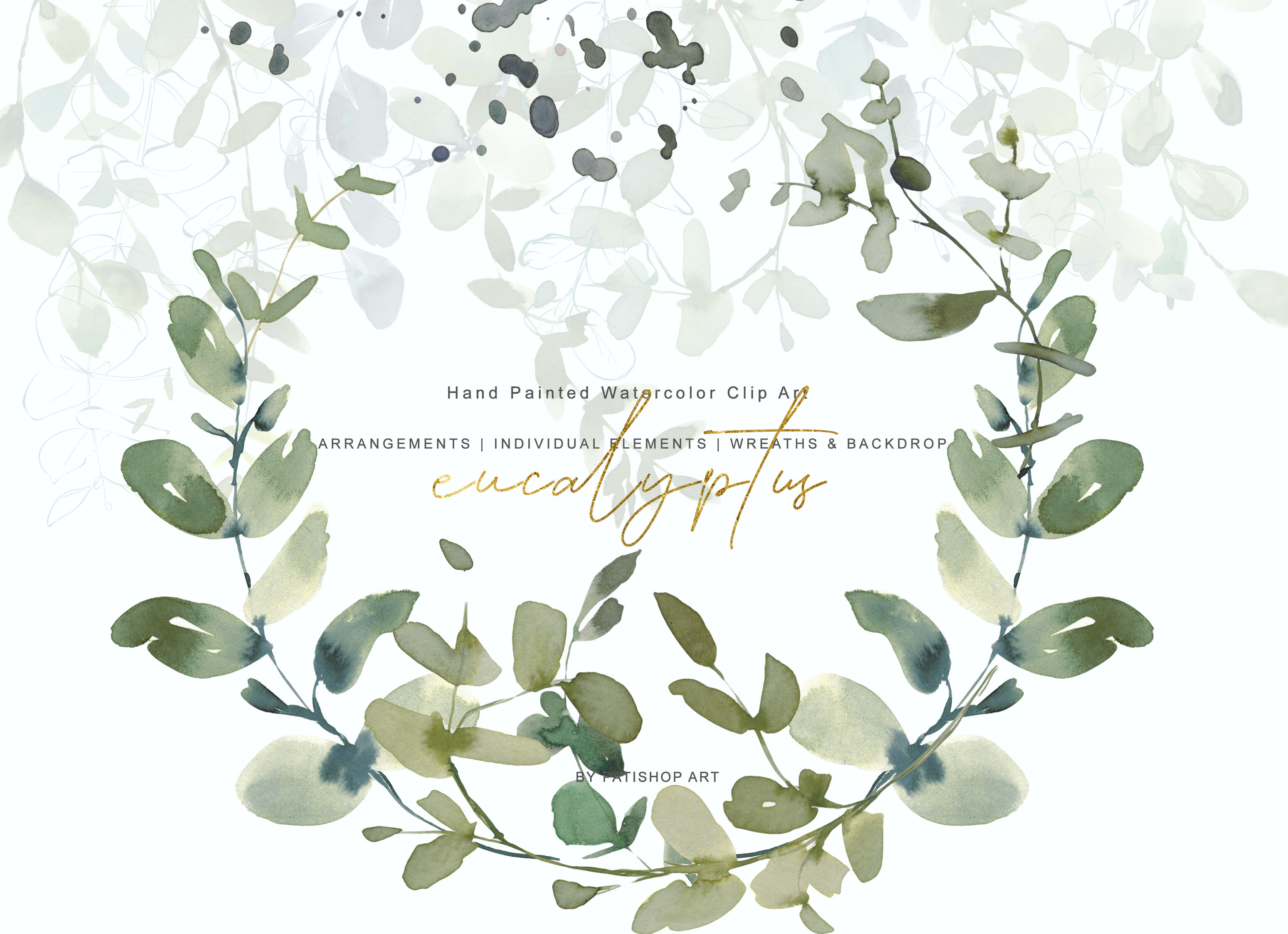 free eucalyptus clipart