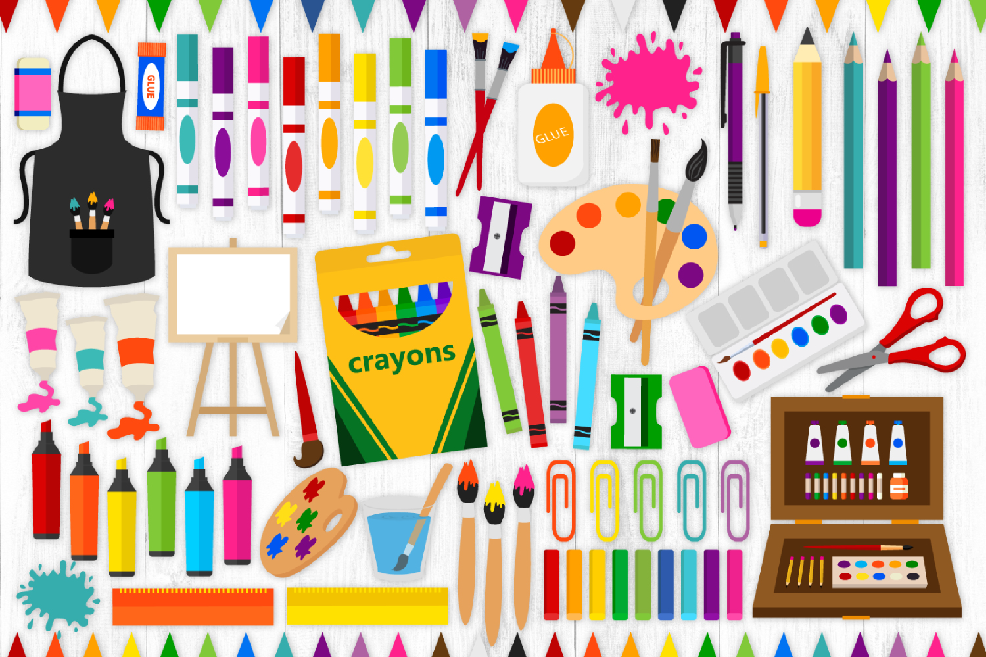 Paint Palette and Brush Royalty Free Stock SVG Vector and Clip Art