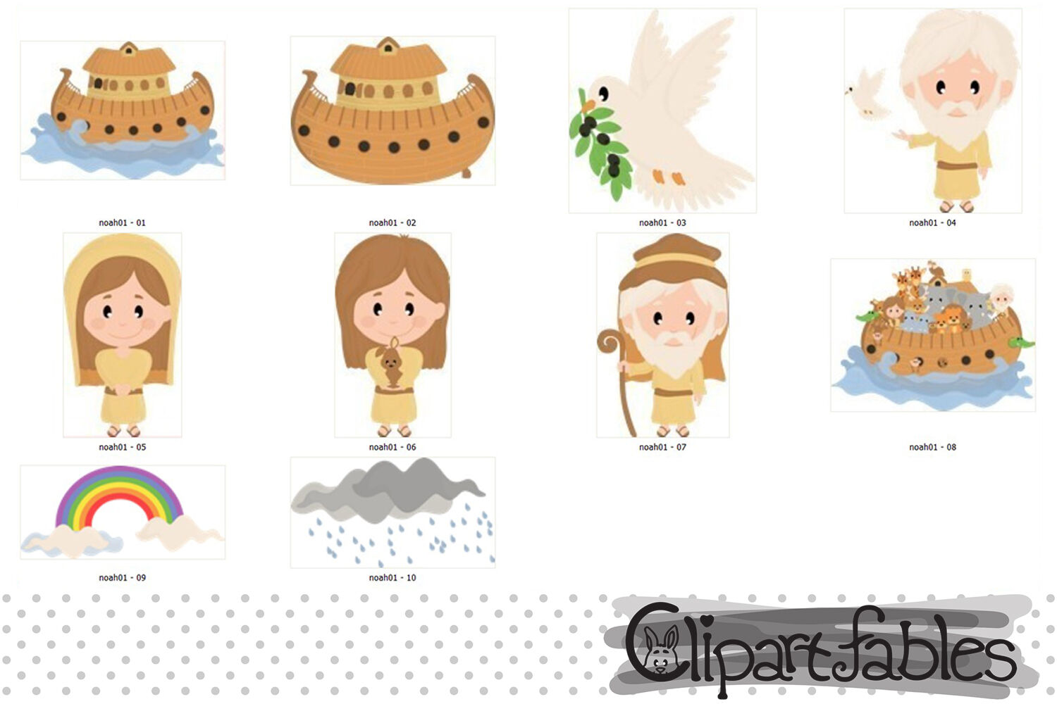 Bible Clip Art by Phillip Martin, Noah - Clip Art Library