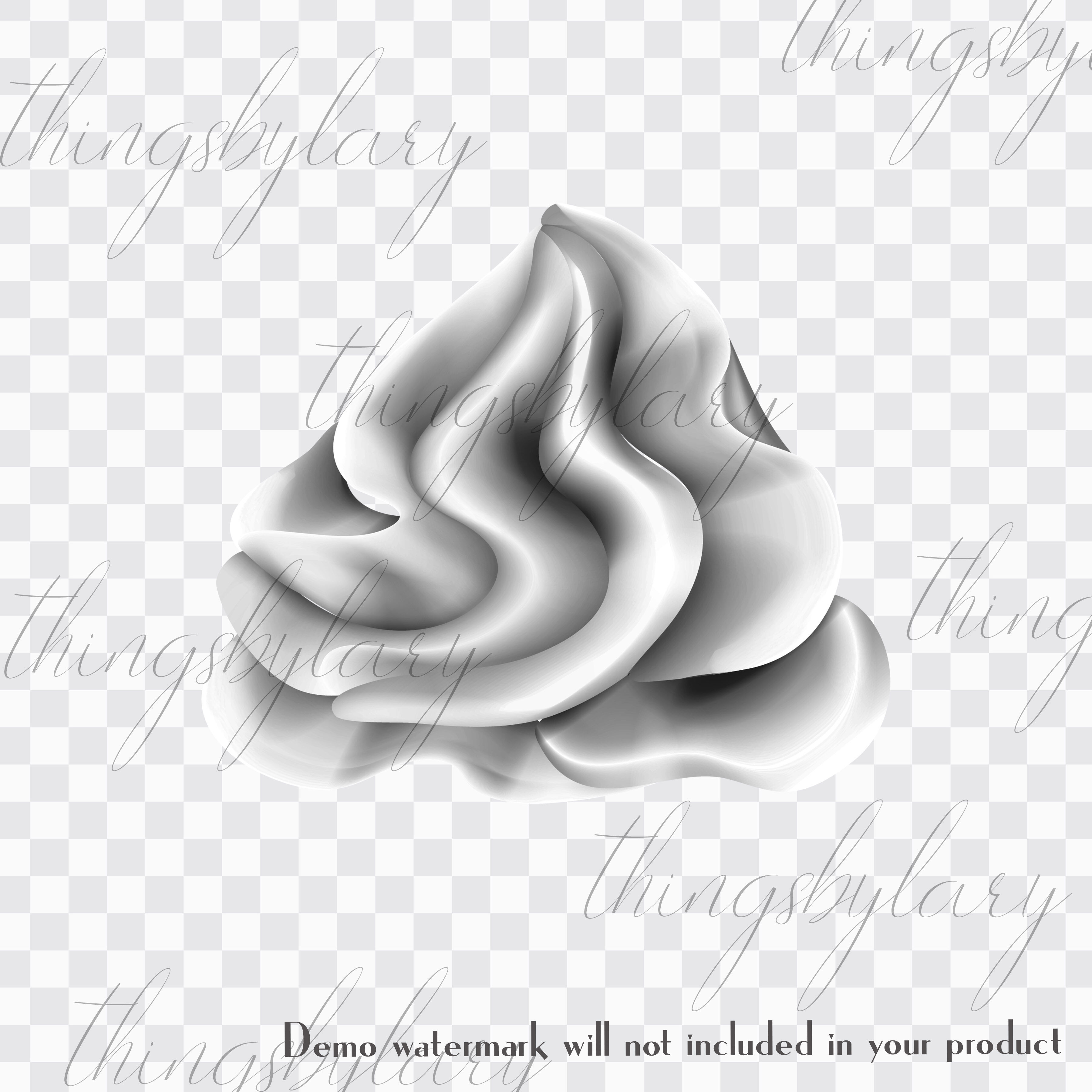 White Whipped Cream Clip Art Image Clipsafari Clip Art Library