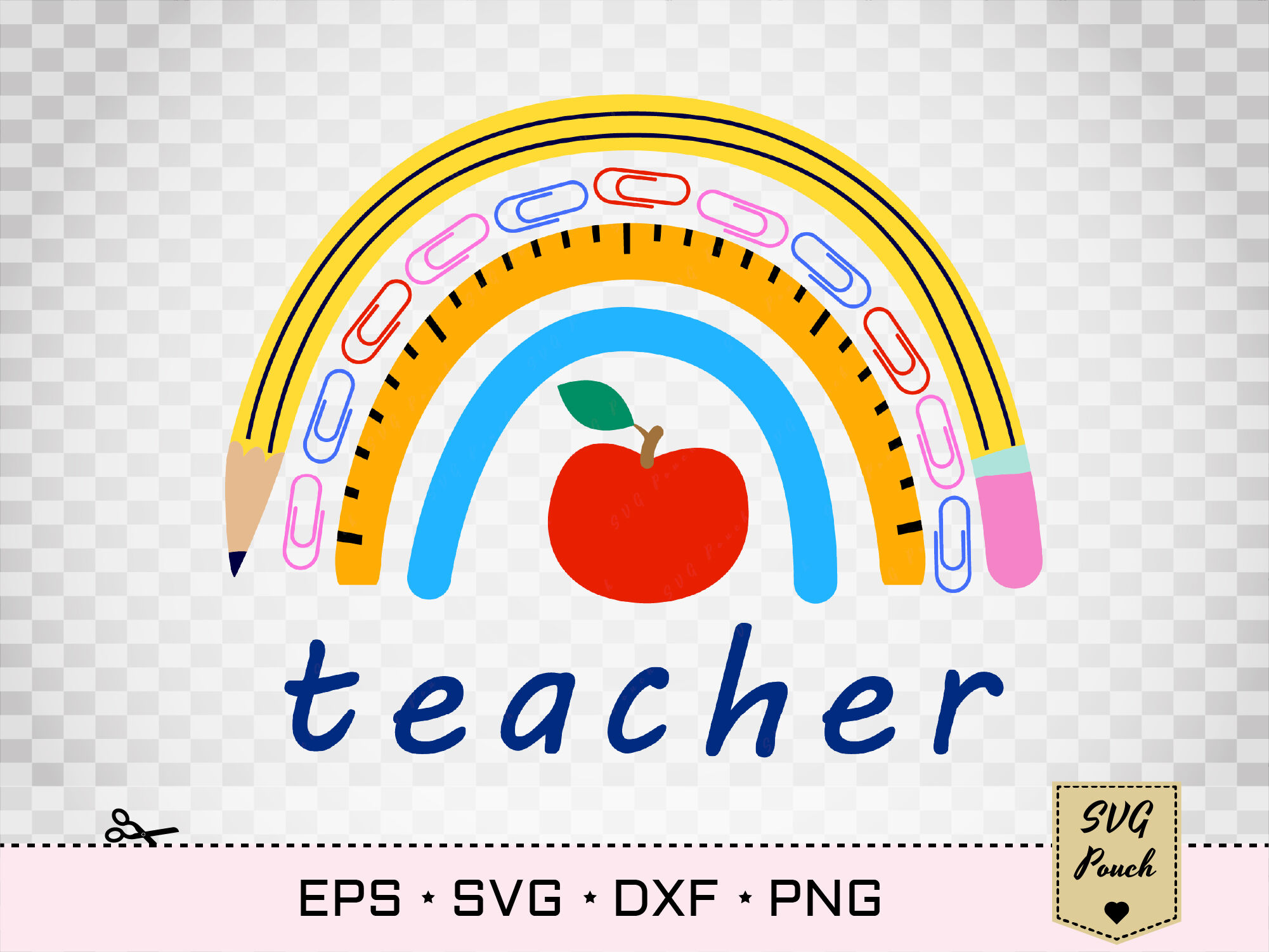 Teacher Rainbow Svg Teacher Svg Teacher Life Svg Retr - vrogue.co