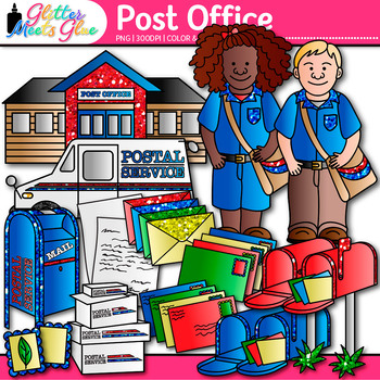 postal worker clipart