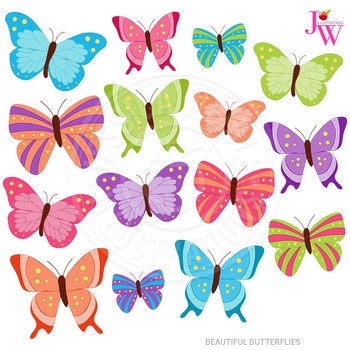 Butterfly Clip Art - Butterfly Images - Clip Art Library