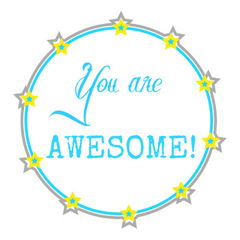 you are awesome clipart