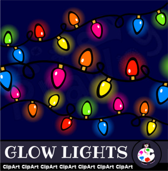 holiday lights clipart