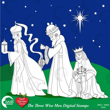 wisemen clipart