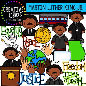 martin luther king day clipart