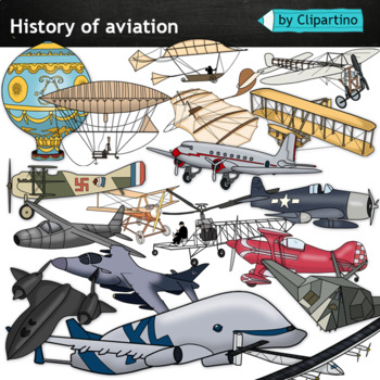 Watercolor Airplanes Clipart Aviation Travel Flying - Etsy