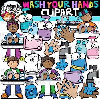 wash your hands clipart