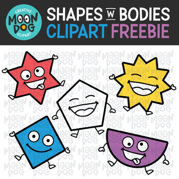cute shapes clipart
