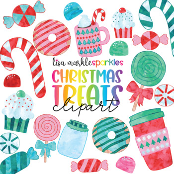 watercolor christmas clipart