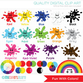 Girl Showing Color Crayon Drawing Clip Art - Girl Showing Color 