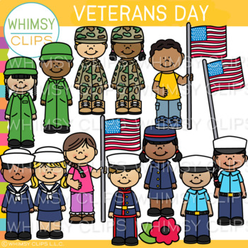 Watercolor Veterans Day Clipart Illustration PNG - Etsy - Clip Art Library