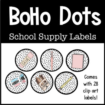 Back to School Clipart and Sticker Set - Juju Sprinkles