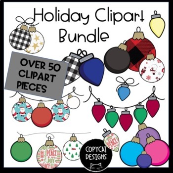 holiday lights clipart
