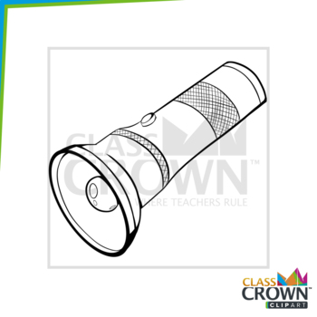 flashlight clipart