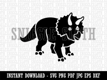 triceratops clipart