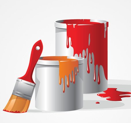 Painting Bucket Clipart Transparent Background, Paint Bucket