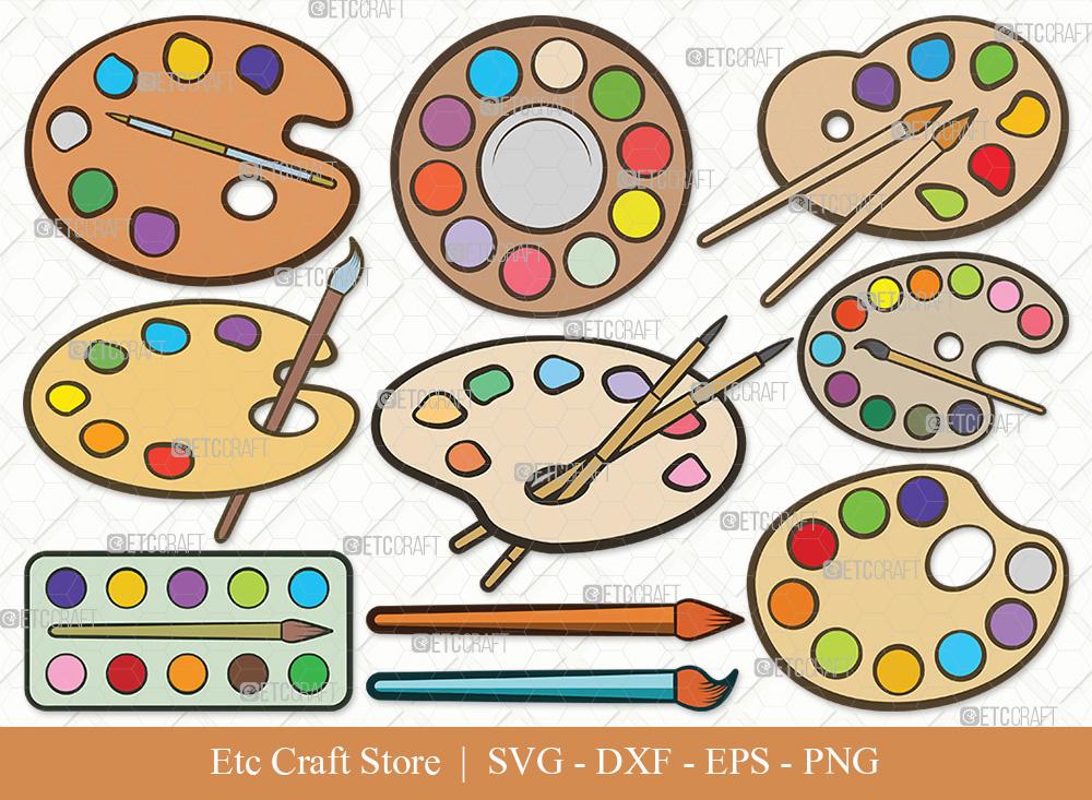 Painting Palette PNG, Vector, PSD, and Clipart With Transparent Background  for Free Download