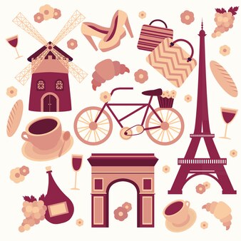 France Travel World Clip Art - French Flag - European Continent World ...