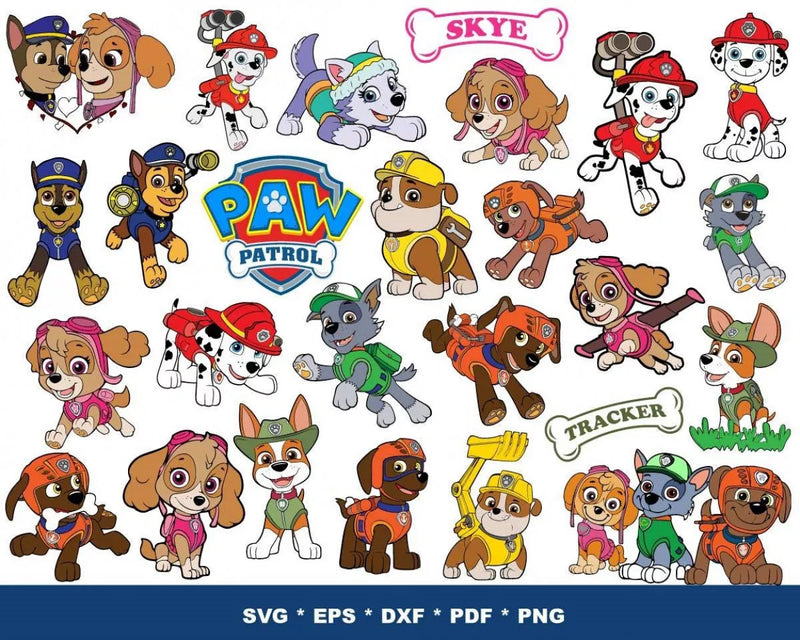 skye paw patrol clipart