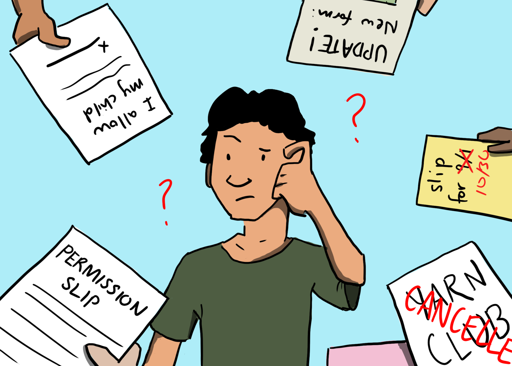 permission slip clipart