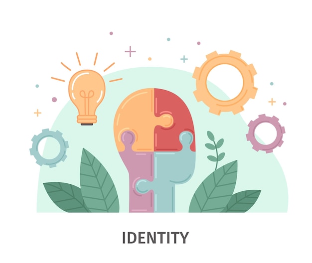 Premium Vector Identification Card Personal Info Data Identity Clip 