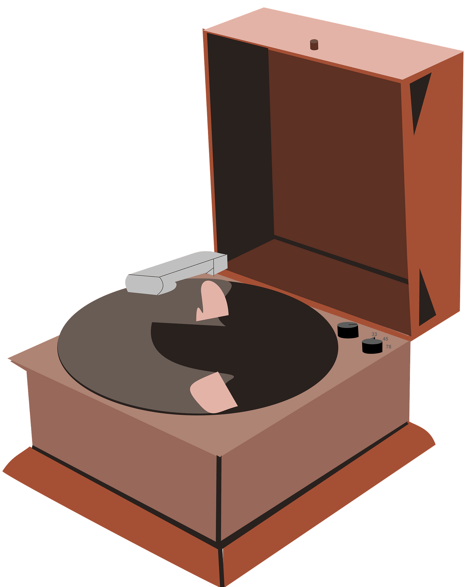 record player clipart