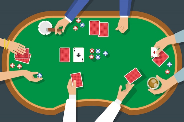 poker table clipart