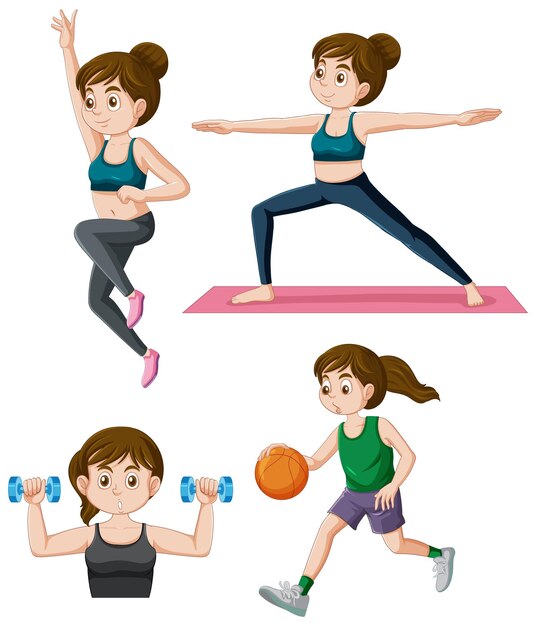 Free exercise fitness clipart, Download Free exercise fitness clipart ...