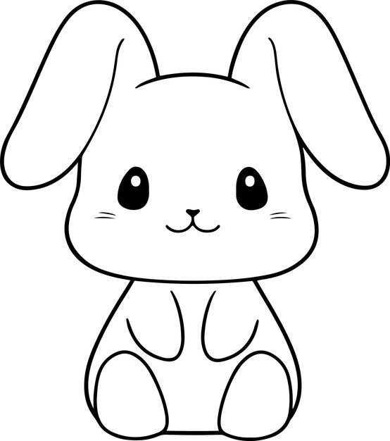 Free rabbit clipart easy, Download Free rabbit clipart easy png images ...