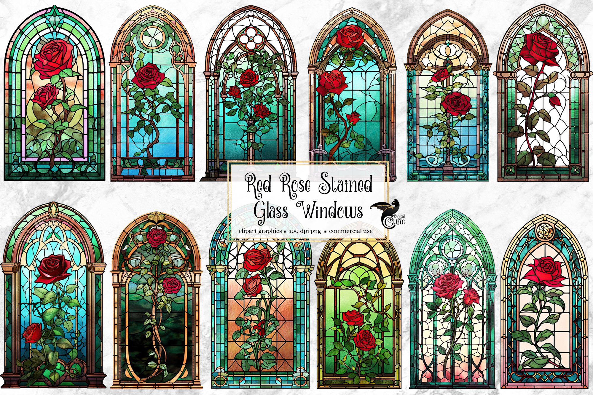 stained glass clipart