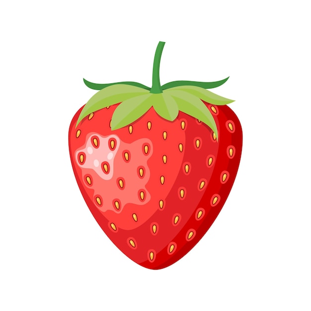 strawberry clipart cute