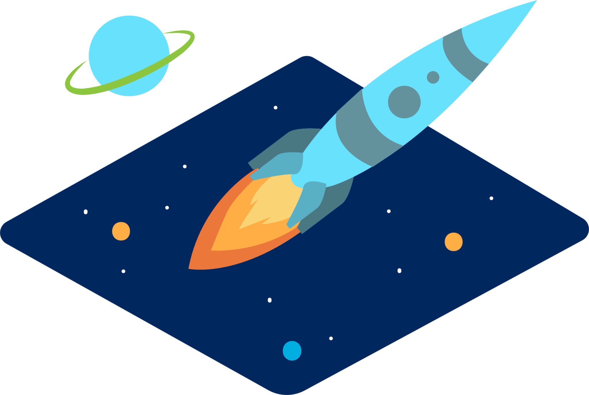 Rocket launch in the clouds illustration Stock Vector Image &amp; Art 