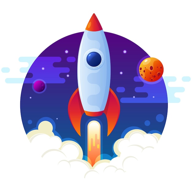 rocket launch clipart - Clip Art Library